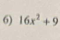 16x^2+9