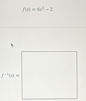 f(x)=6x^3-2