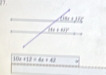 10x+12=4x+42