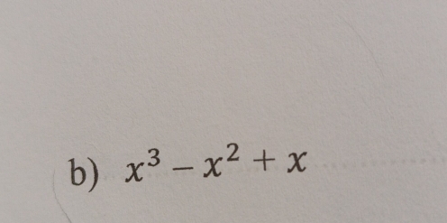 x^3-x^2+x