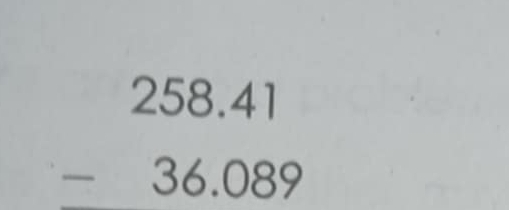 beginarrayr 258.41 -36.089 endarray