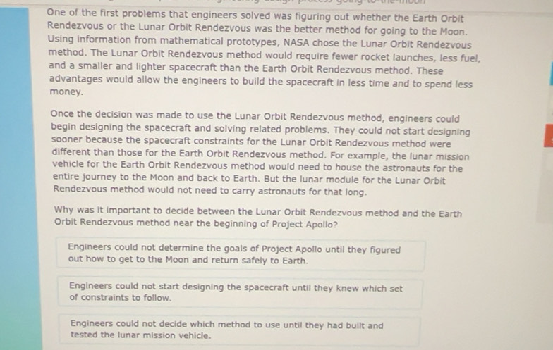 Solved: One of the first problems that engineers solved was figuring ...