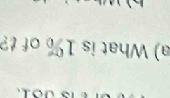 What is 1% of t?