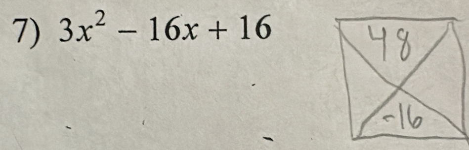 3x^2-16x+16