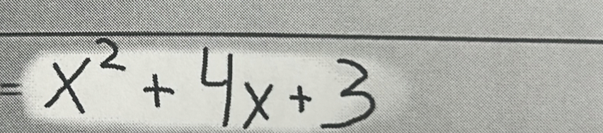 x^2+4x+3