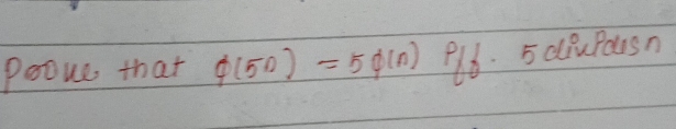 Pooue that varnothing (5∩ )=5varnothing (n) 1, 5 diupdsn