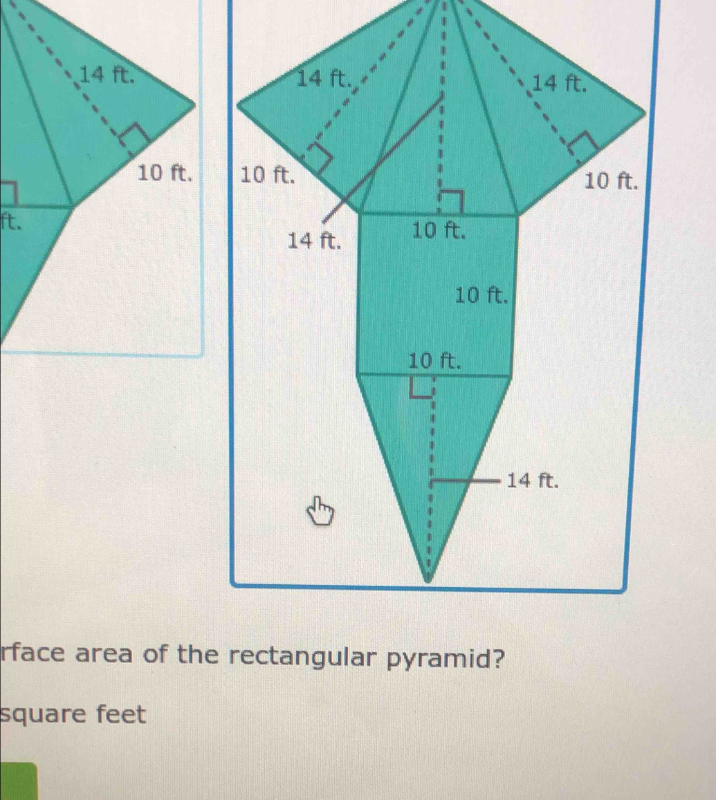 ft. 
square feet