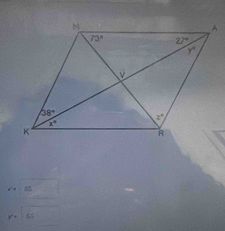 x^*= 65
y^n= 6