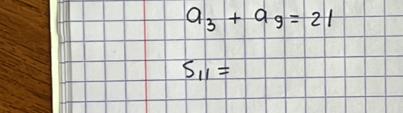 a_3+a_9=21
S_11=