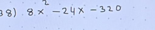 8x^2-24x-320