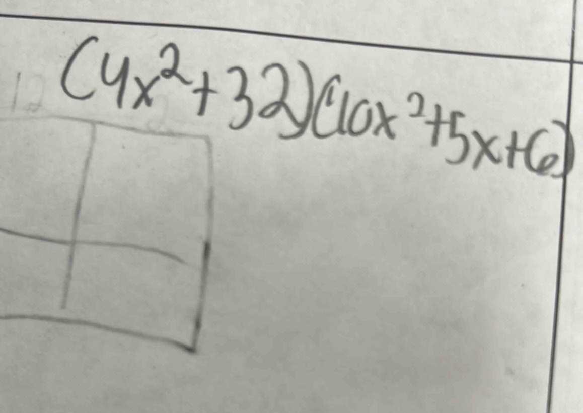 (4x^2+32)(10x^2+5x+6)