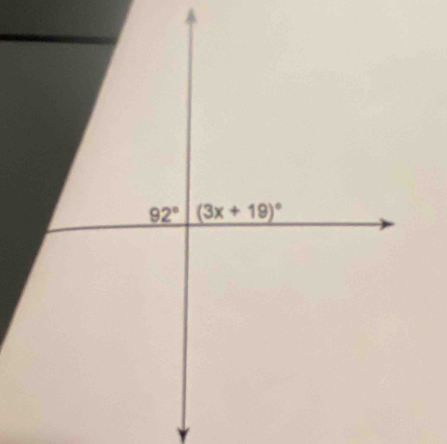 92° (3x+19)^circ 