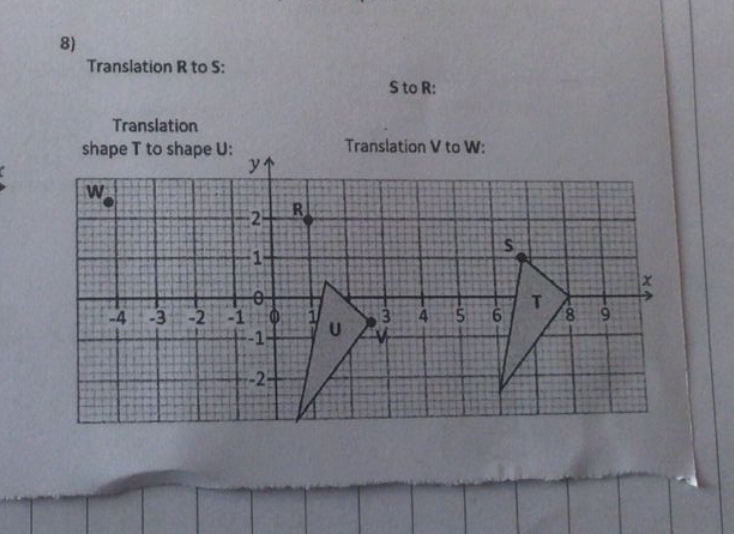 Translation R to S :
S to R : 
Translation