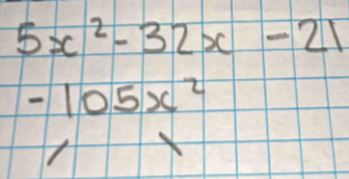 5x^2-32x-21
-105x^2