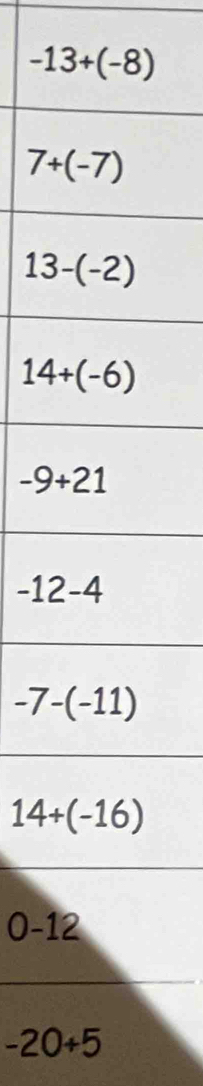 0-12
-20+5