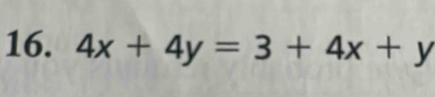 4x+4y=3+4x+y