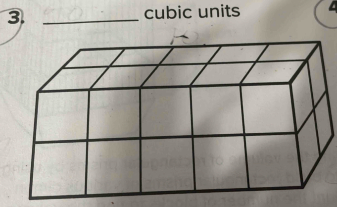 cubic units