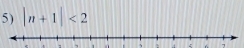 |n+1|<2</tex> 
4 , 1. 、 4 : . 7