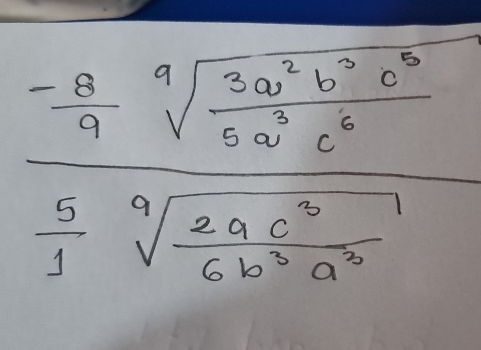 frac - 3/4 sqrt[4](frac 3a^5)2a^2· frac sqrt [Nfrac 1frac 72^2a^2