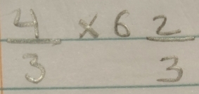  4/3 * 6 2/3 