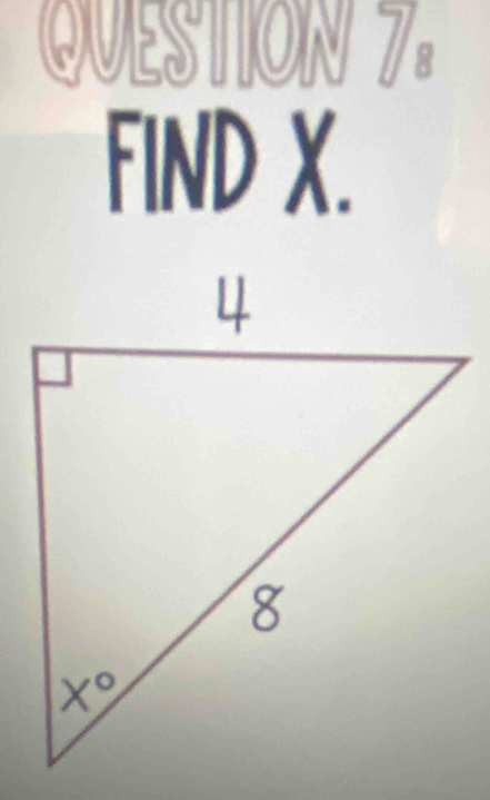 FIND X.