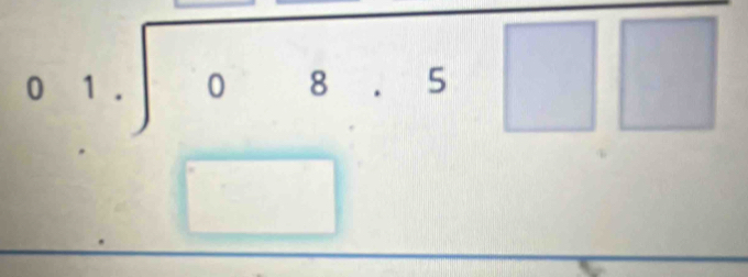 01.encloselongdiv 08.5□ □ 