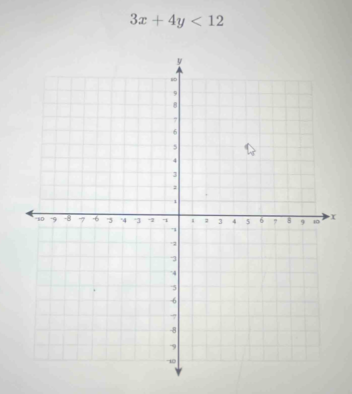 3x+4y<12</tex>
x