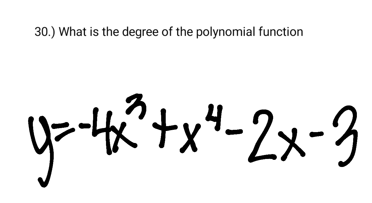 y=-4x^3+x^4-2x-3