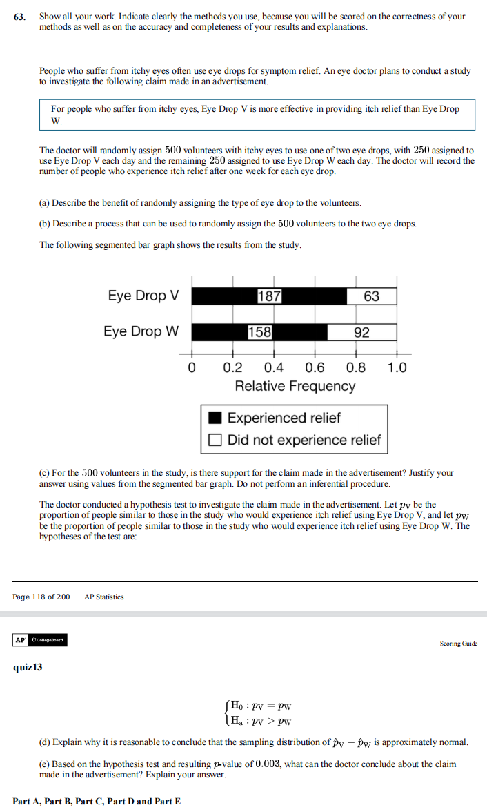 Solved: Show all your work. Indicate clearly the methods you use ...