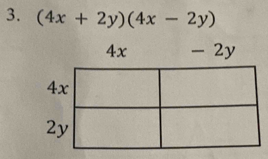 (4x+2y)(4x-2y)