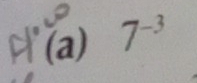 (a)^circ (a 7^(-3)