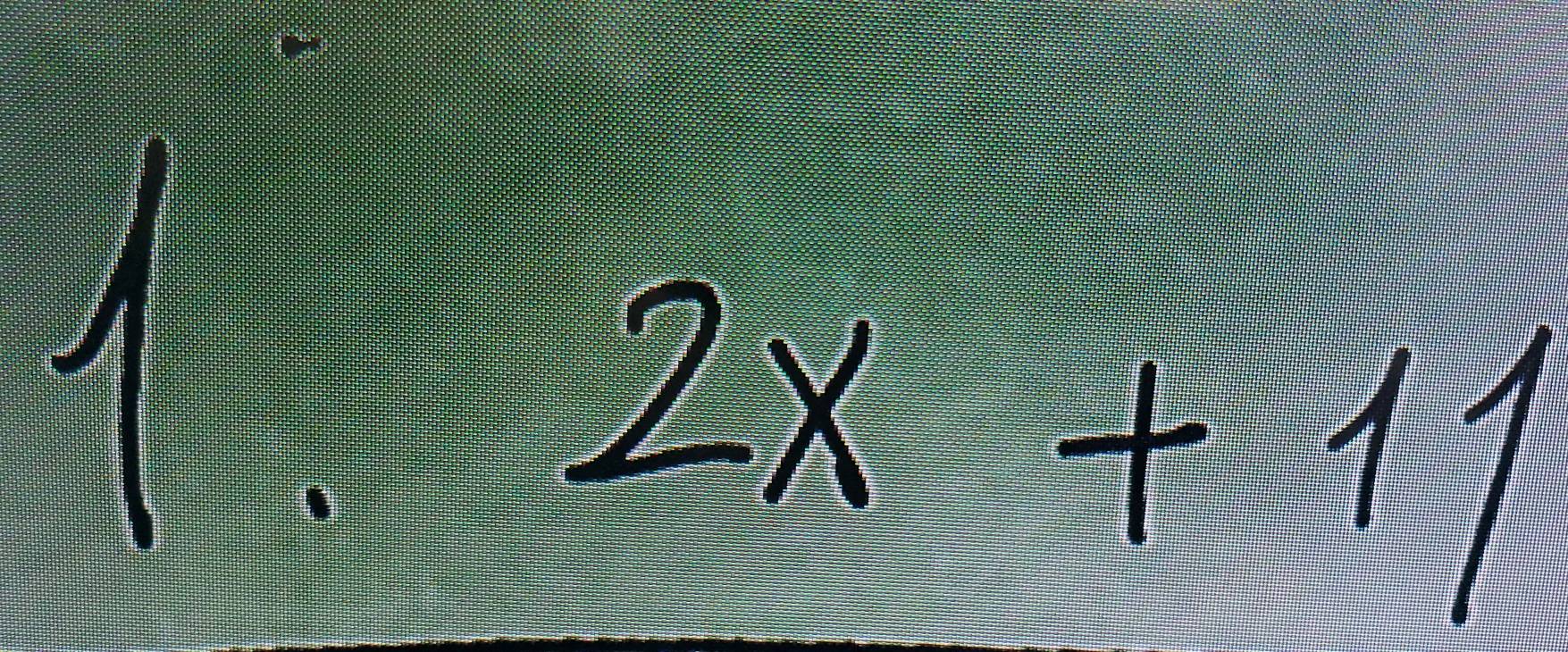 2x+11
12