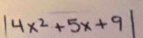 14x^2+5x+9