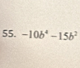 -10b^4-15b^2