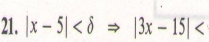 |x-5| |3x-15|