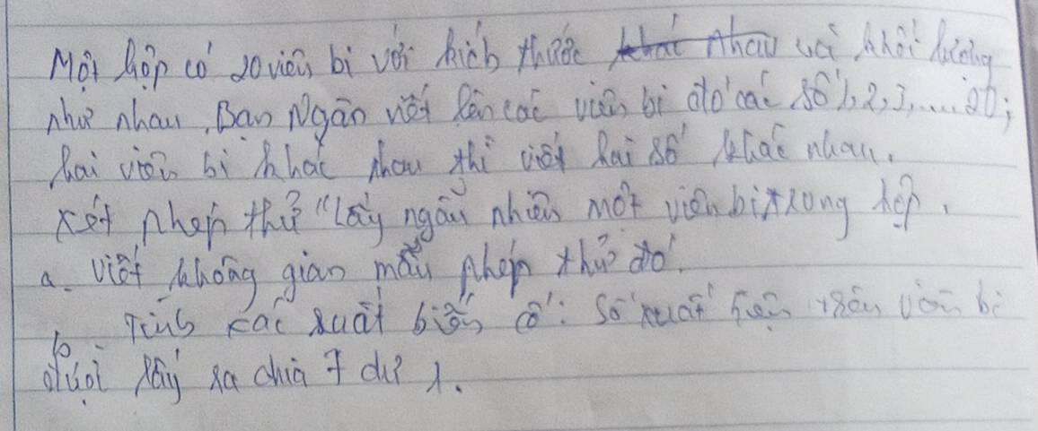 Moi AOp co" Jovàn bì vèi hicb thae 
uèi Ahà hooing 
nhat nhau, Ban Ngán wǎi Rān càè yàà bì doca 36b2, . .…. 0; 
Qai vi bì hhai zhou thí àiō Rai Bó Alàe nau 
x Mhan thǐ "ág ngáu nhǒn mot yǎi bin zong hé. 
a vaf Mulong giān máiu phon thu do 
qins cal suàt bàs 8: Somuaǐ hēē yhón vàn bè 
disi pay xa chin ? du? x.