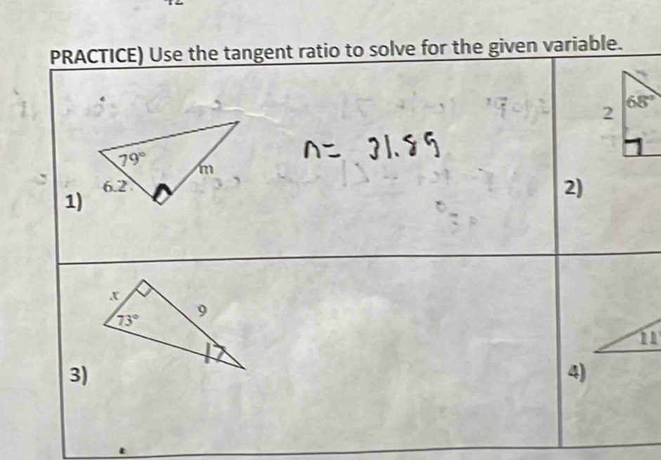 the given variable.