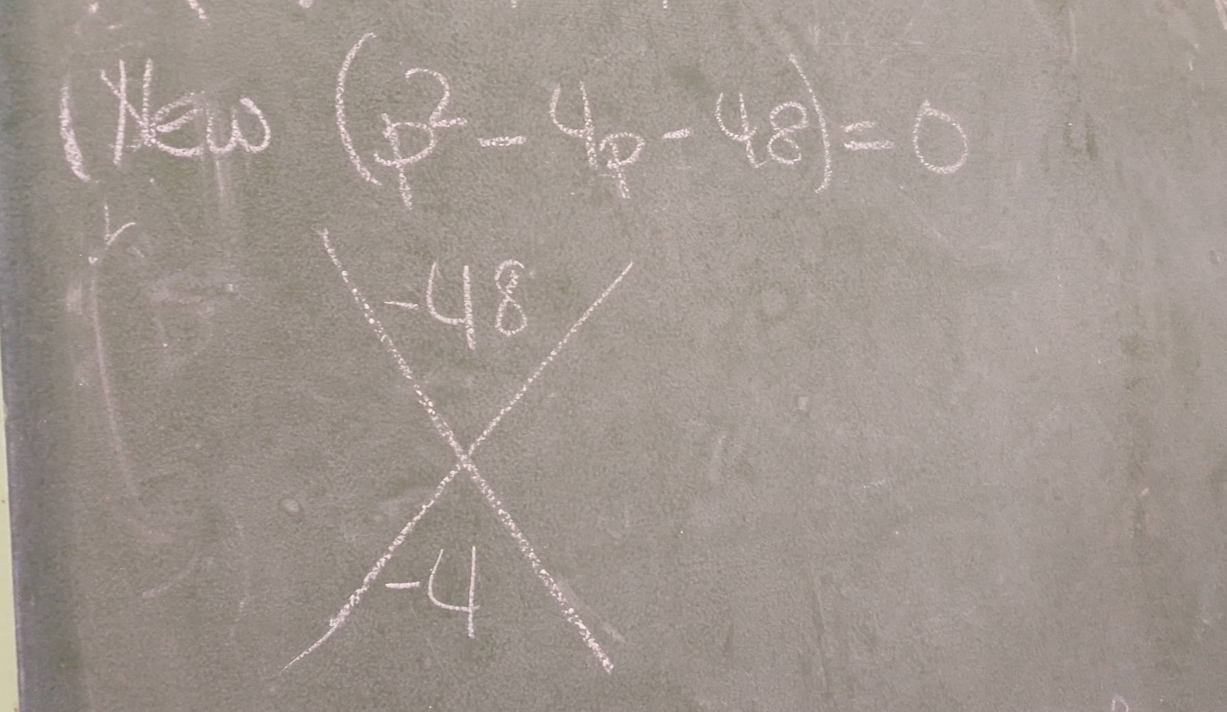 1 25 x^1/2
(5^2-40-48)=0
-48
-4