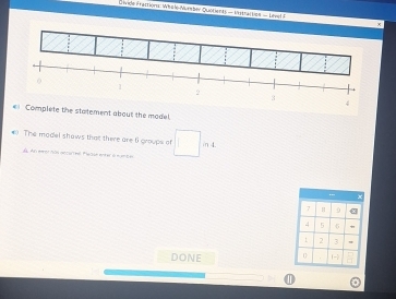 Solved: Drvide Fractions: Whal Mumber Quitients - Mistraction - Level F ...