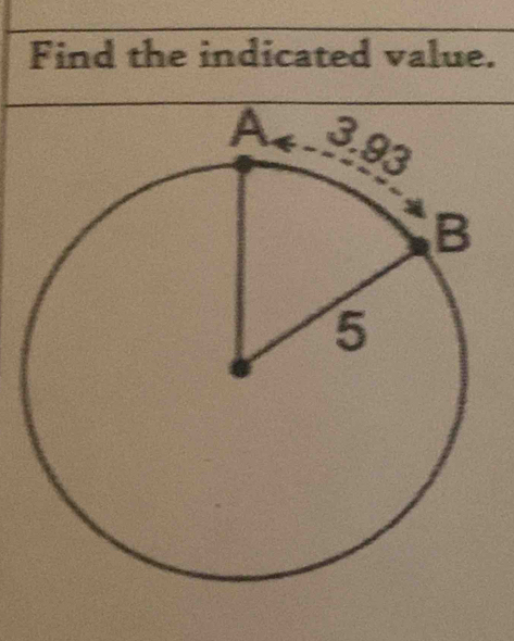 Find the indicated value.