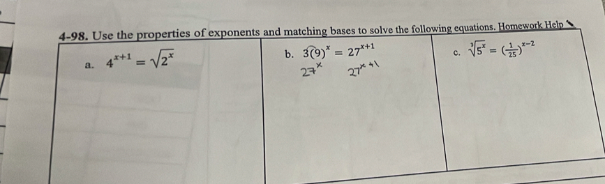 equations. Homework Help