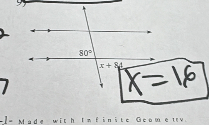 1- M ade wit h In fin ite Geom etrv.