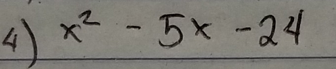 4 x^2-5x-24