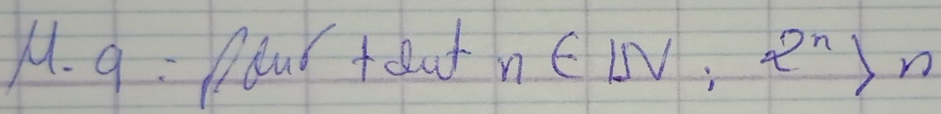 yu. q=∈tlimits _1u6+2u+n∈ IN, 2^n>n