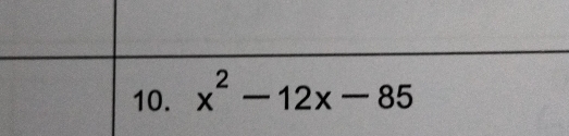 x^2-12x-85