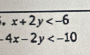 x+2y
-4x-2y