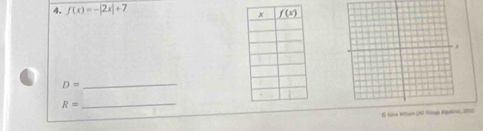 f(x)=-|2x|+7
_ D=
R=
_
# Gosa010