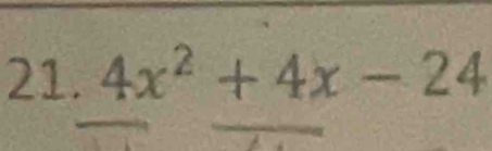 4x^2+4x-24