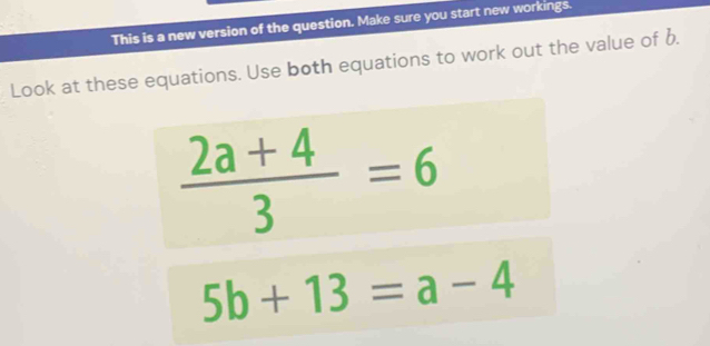 Solved: This is a new version of the question. Make sure you start new ...