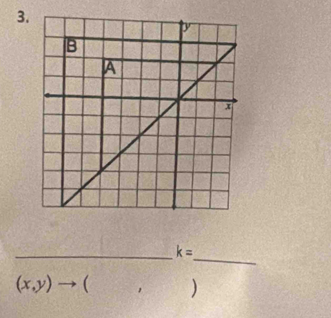 k=
(x,y)to ()